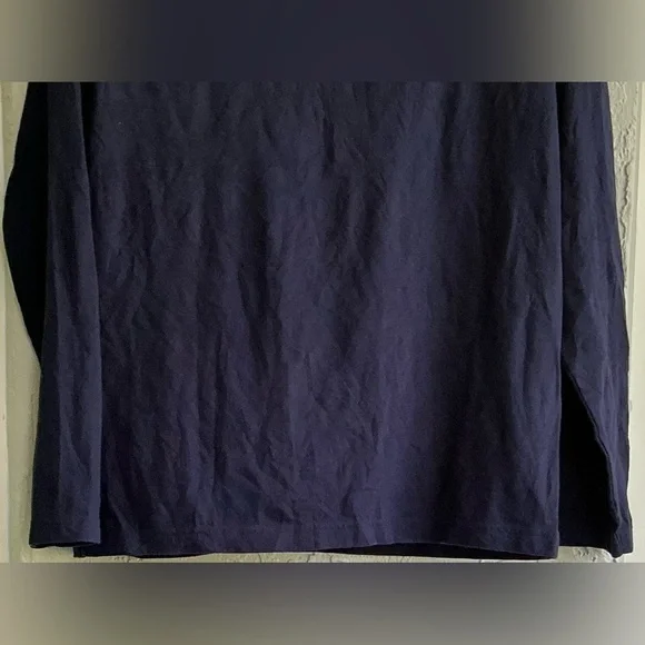 Michael Kors Navy Blue Long Sleeve Top - Picture 6 of 7